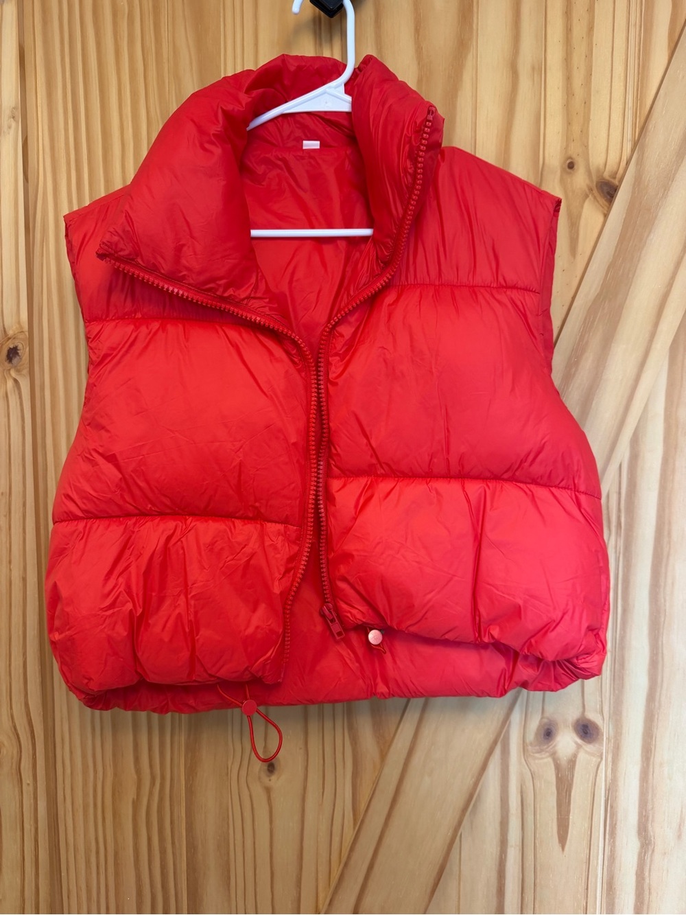 Red Puffer Vest for Kids - Lightweight Quilted Jacket